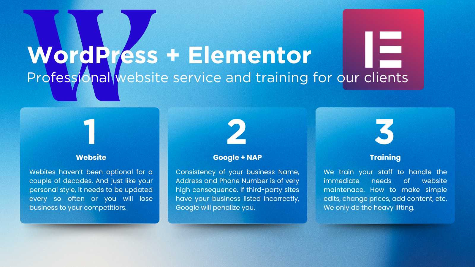 WordPress + Elementor